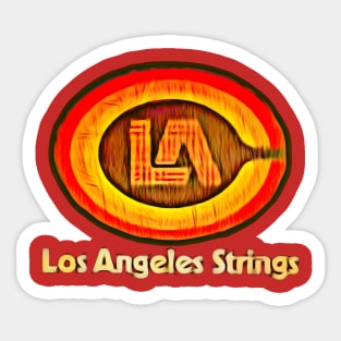 Los Angeles Strings Team Tennis Sticker